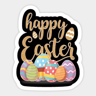 happy easter 2021 Sticker